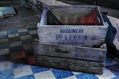 Krat leeuw bierbrouwerij